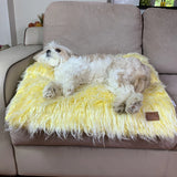 Sofia Kunstpelz-Hundebett-Couchschutz, waschbares Hundebett ist die perfekte Lösung für das Bett Ihres Haustieres. 