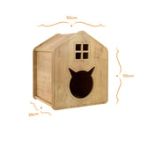 Lily Katzenhaus XXL ist ein Katzenhaus, ein Katzentunnel und ein Katzenwürfel. Es ist das perfekte Outdoor-Haus für Katzen.